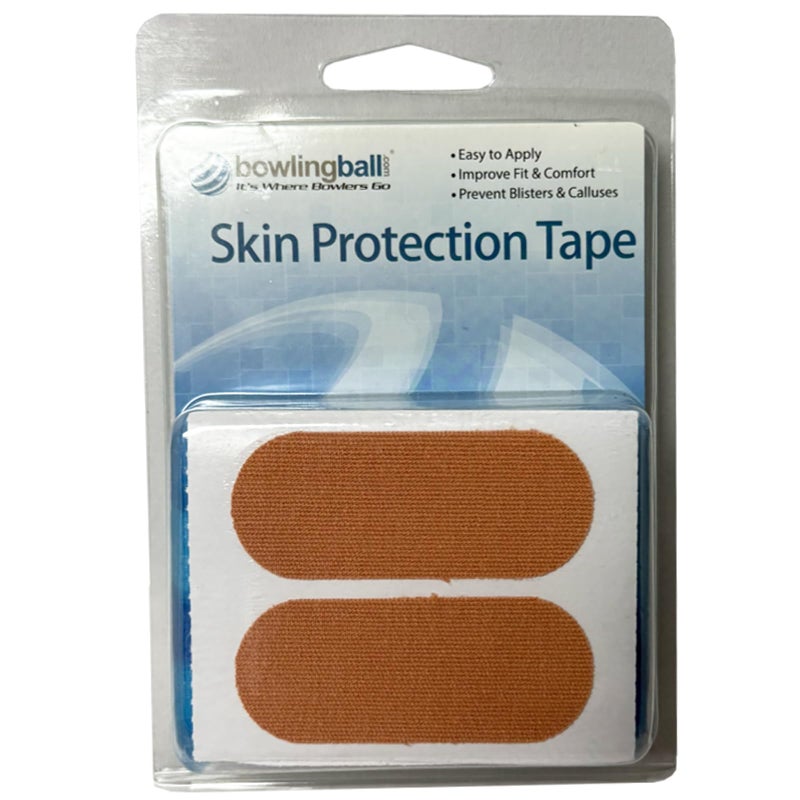 bowlingball.com Beige Bowling Protecting Tape (30 Pre-Cut Pieces) - Thumb/Finger Tape for Skin Protection & Consistent Release - Durable, Breathable Accessory - Image 1